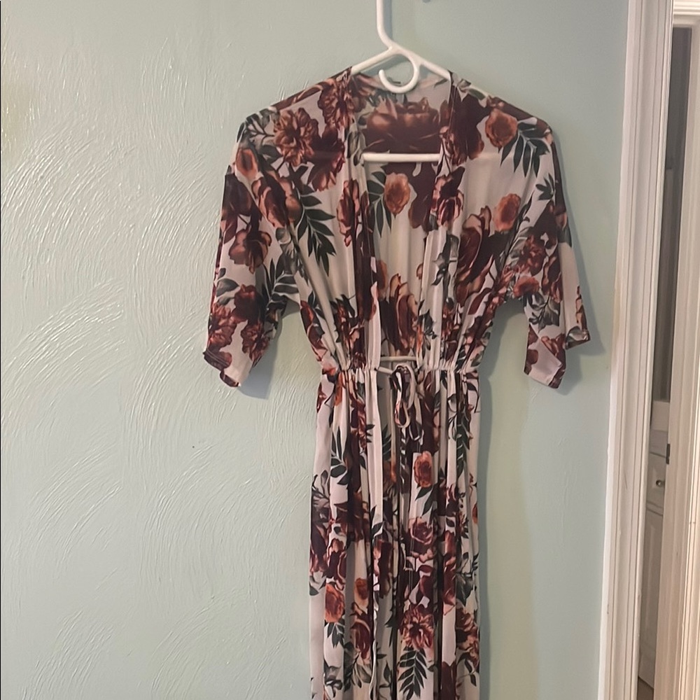 Floral Print Women's overthrow